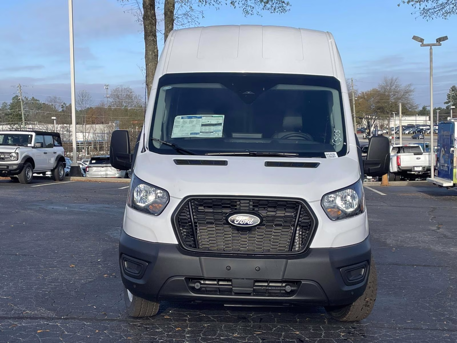2026 Oxford White Ford Transit-250 Base RWD Van
