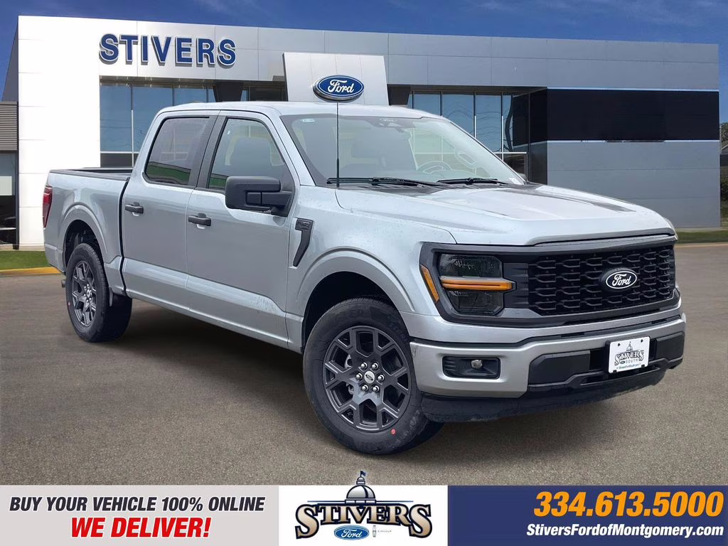 2026 Silver Metallic Ford F-150 STX RWD Truck