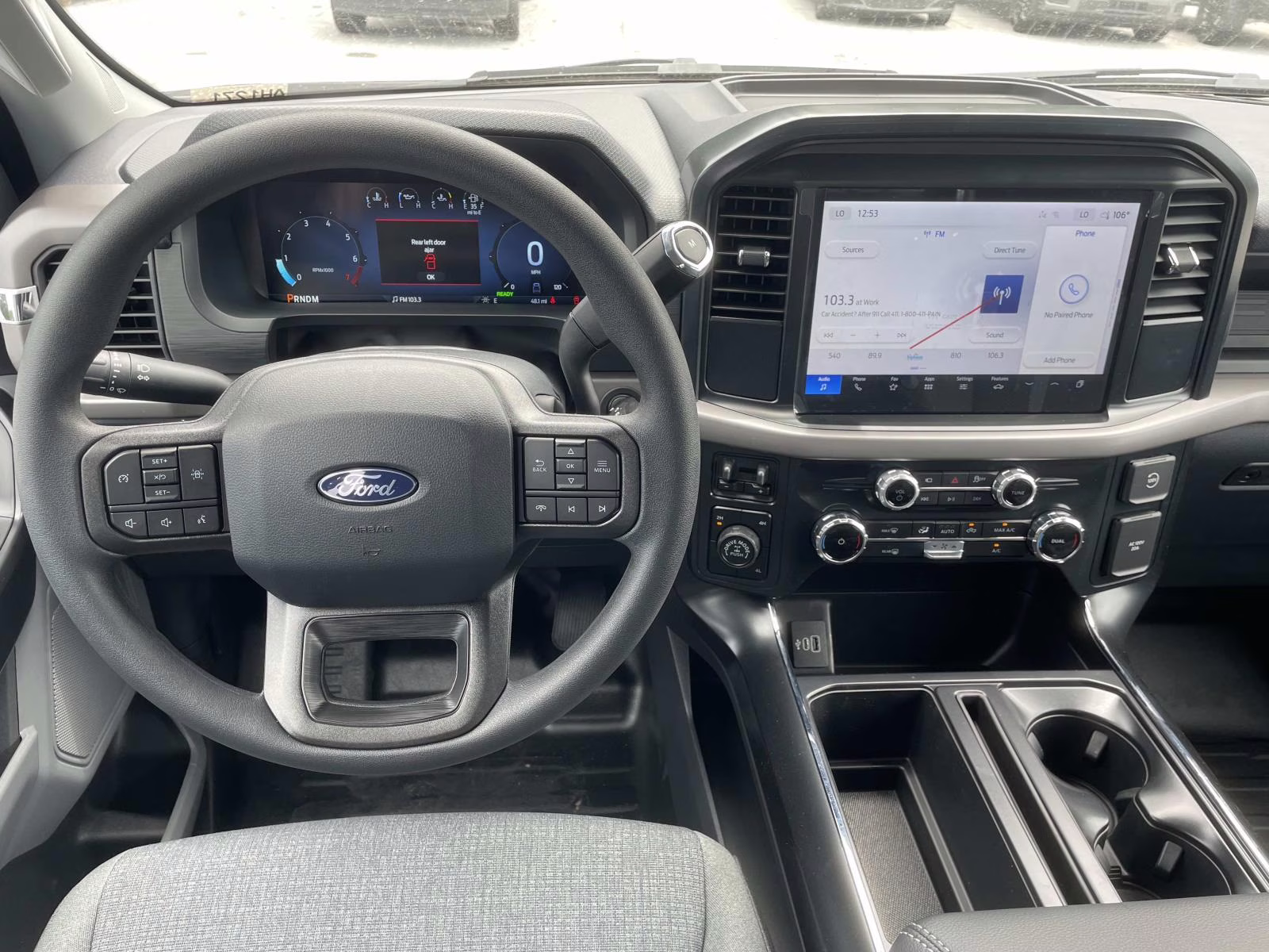 2025 Oxford White Ford F-150 XL 4X4 Truck