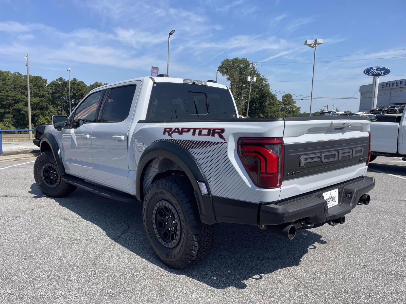 2025 White Metallic Ford F-150 Raptor 4X4 Truck