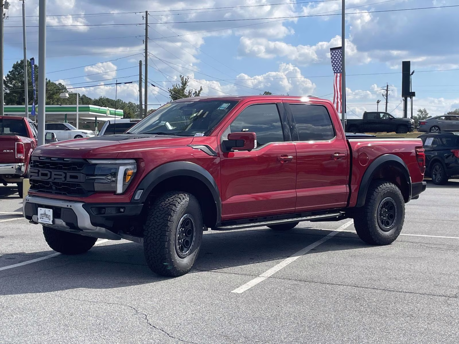 2025 Red Metallic Ford F-150 Raptor 4X4 Truck