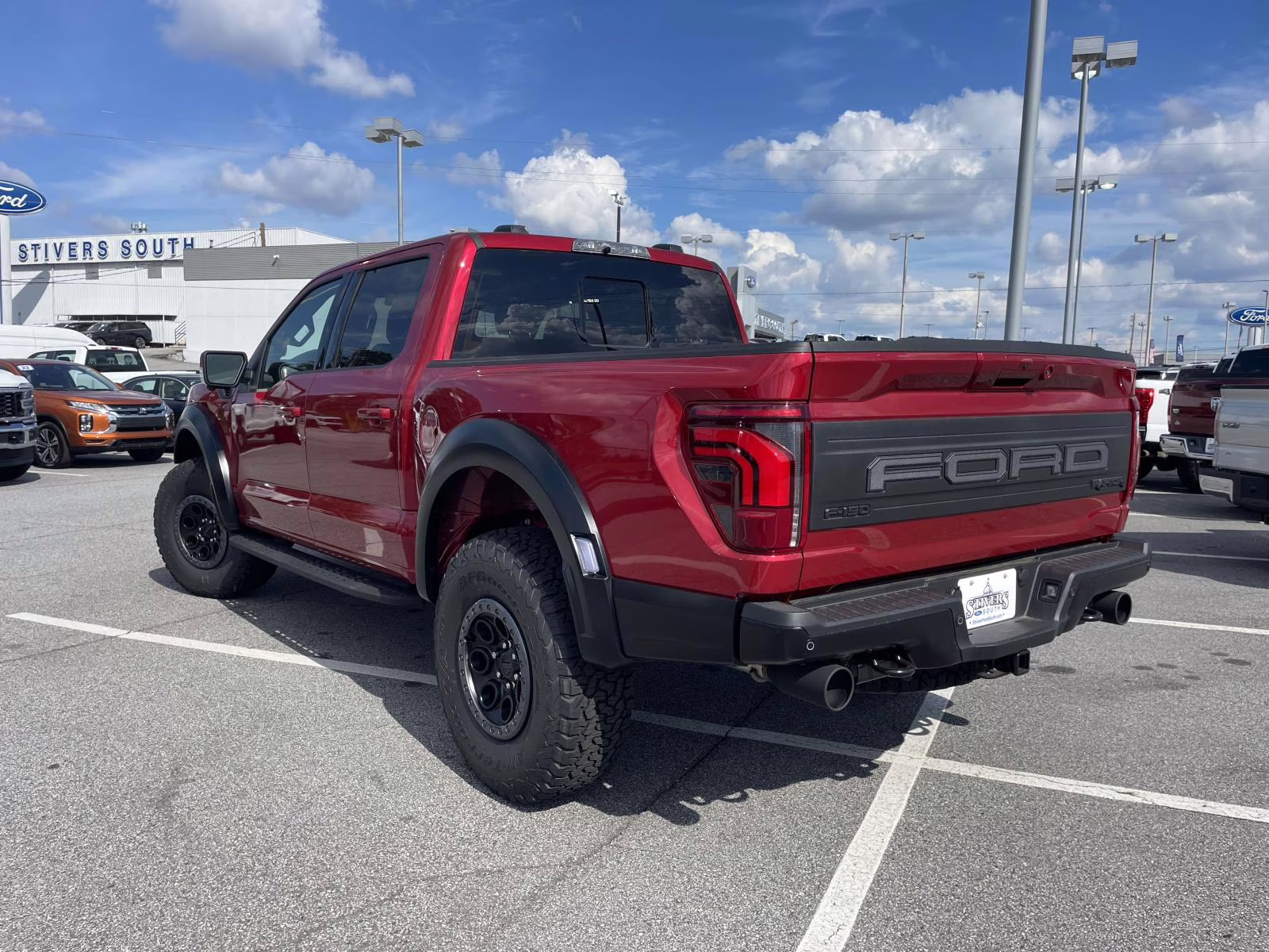 2025 Red Metallic Ford F-150 Raptor 4X4 Truck