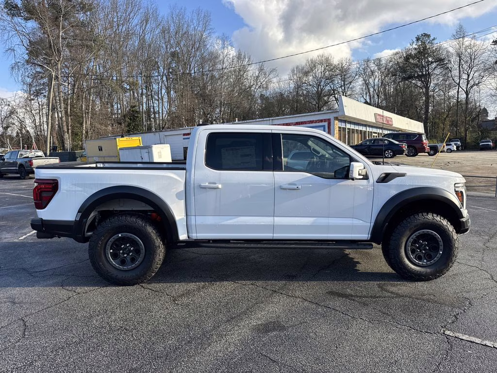 2025 Oxford White Ford F-150 Raptor 4X4 Truck