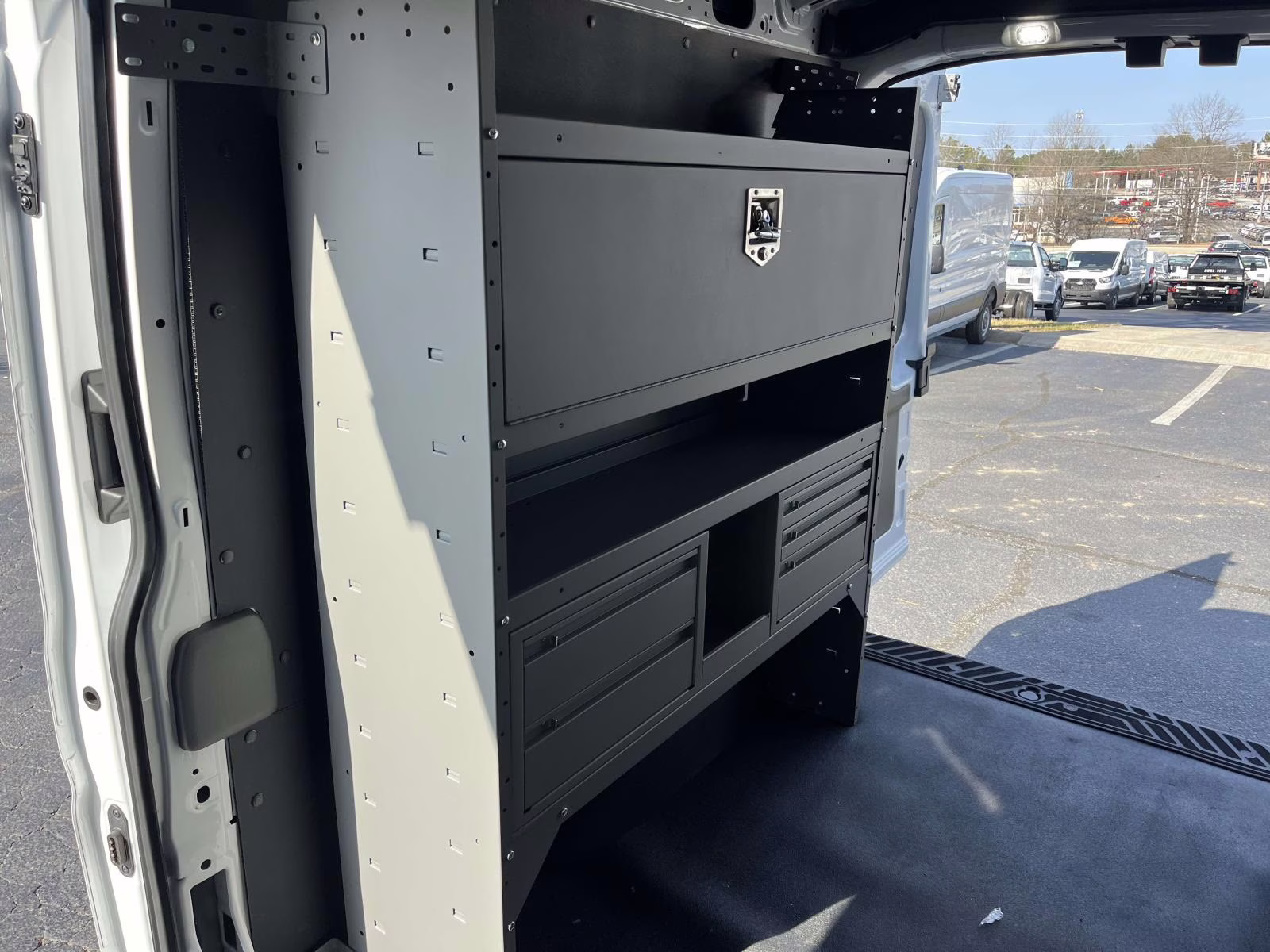 2025 Oxford White Ford Transit-150 Base RWD Van