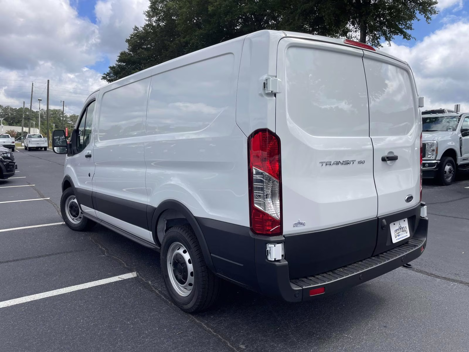 2025 Oxford White Ford Transit-150 Base RWD Van