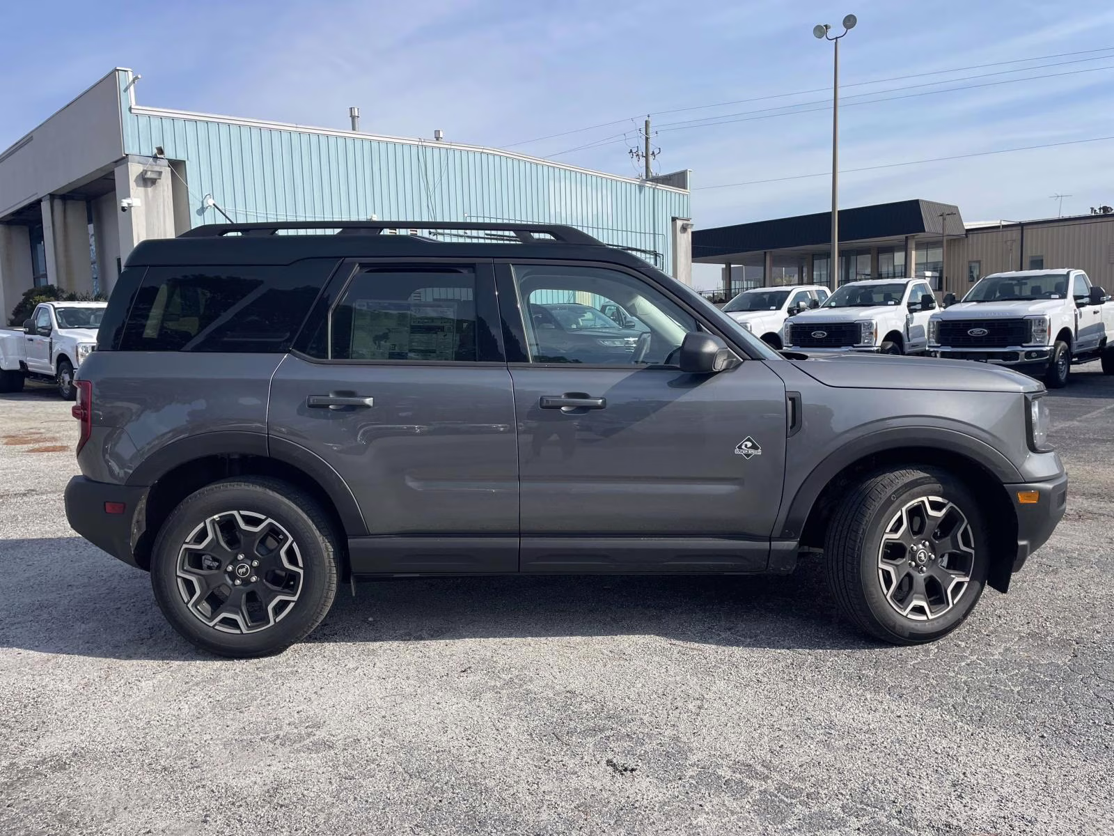 2025 Gray Metallic Ford Bronco Sport Outer Banks 4X4 SUV