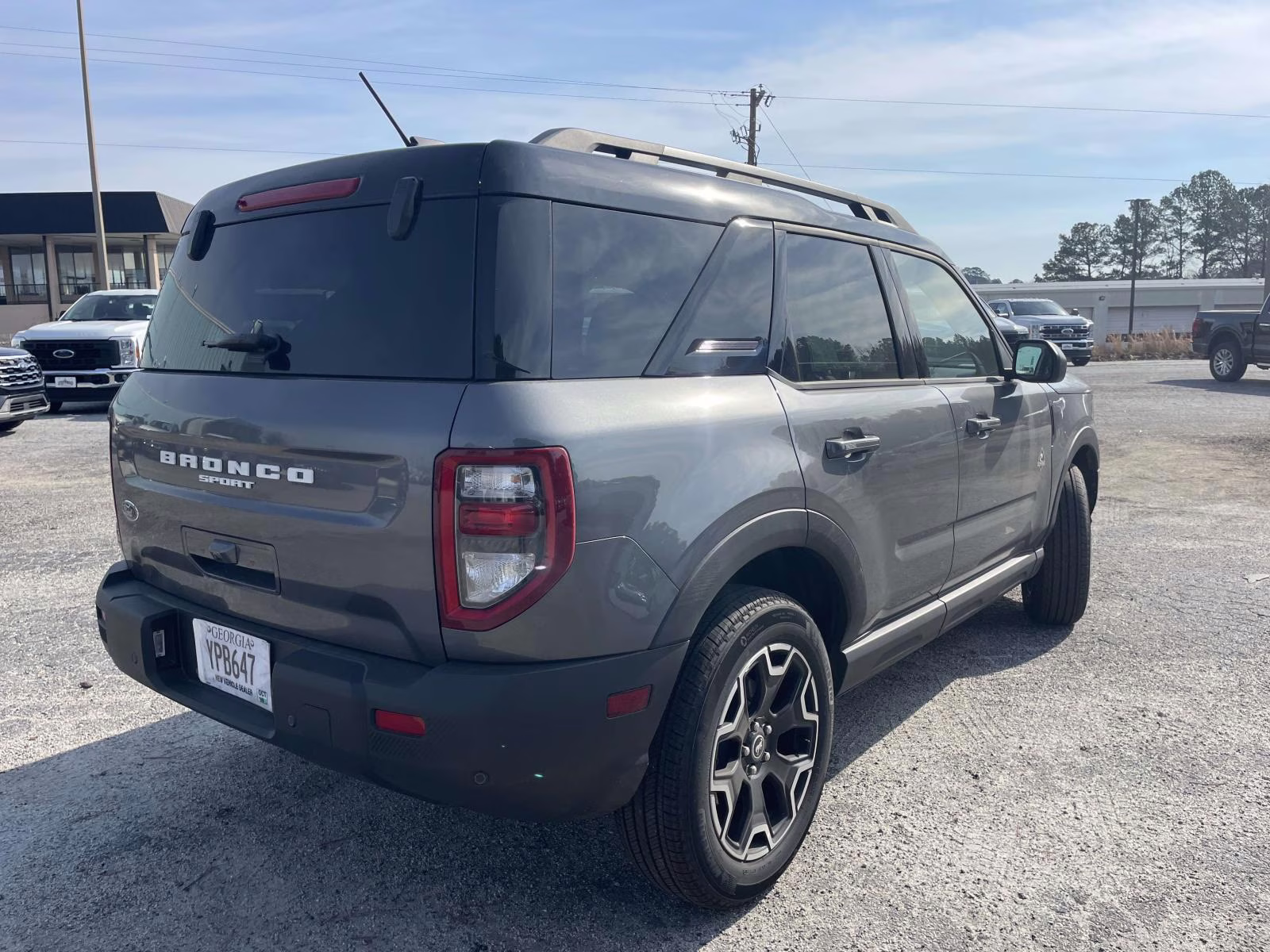 2025 Gray Metallic Ford Bronco Sport Outer Banks 4X4 SUV