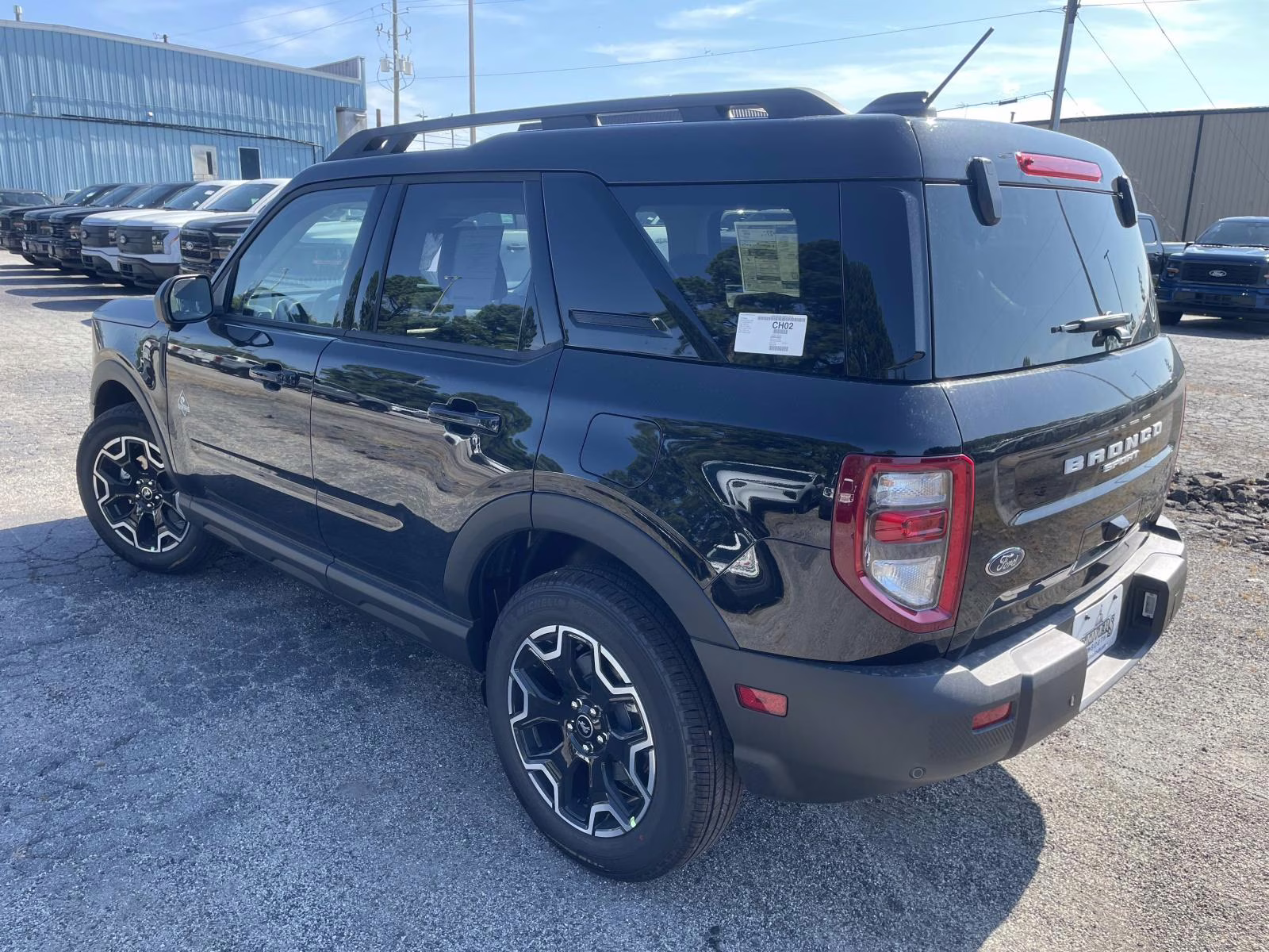 2025 Shadow Black Ford Bronco Sport Outer Banks 4X4 SUV