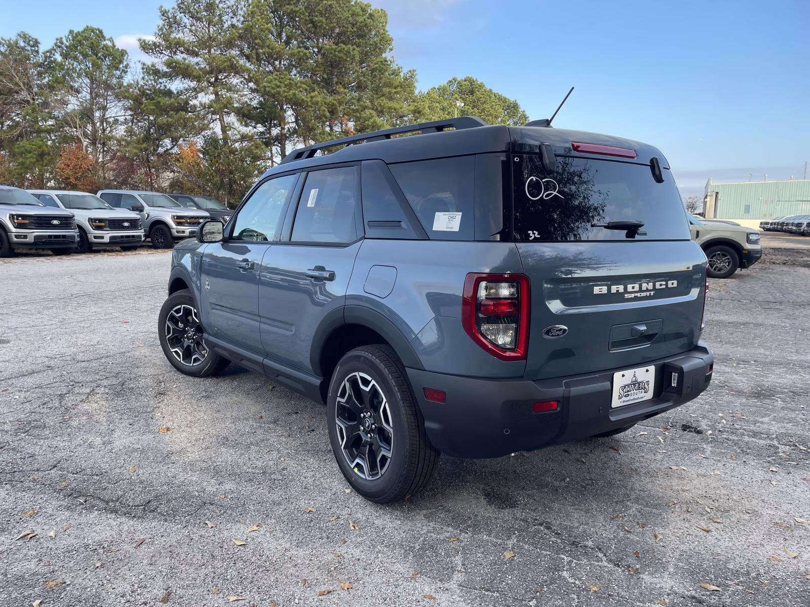 2025 Azure Gray Metallic Ford Bronco Sport Outer Banks 4X4 SUV