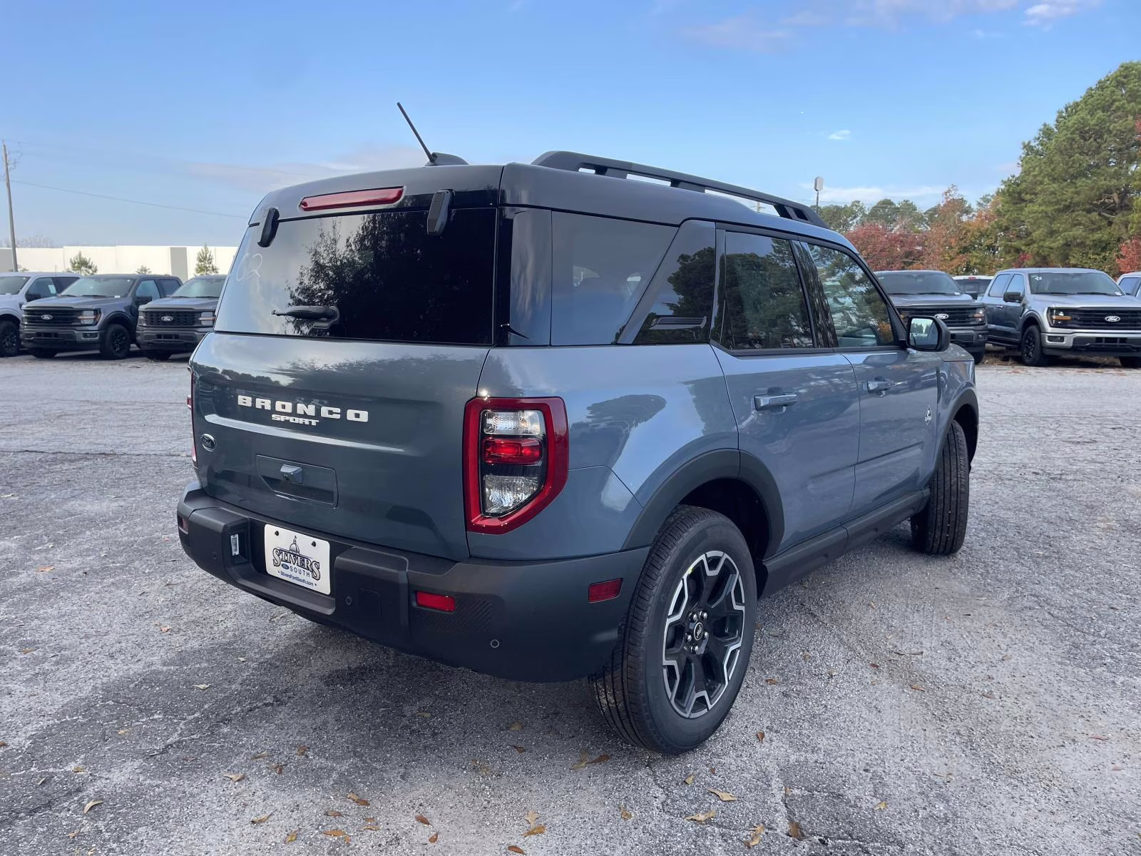 2025 Azure Gray Metallic Ford Bronco Sport Outer Banks 4X4 SUV