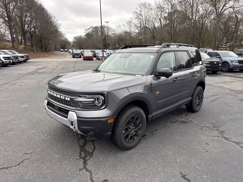 2025 Gray Metallic Ford Bronco Sport Badlands 4X4 SUV