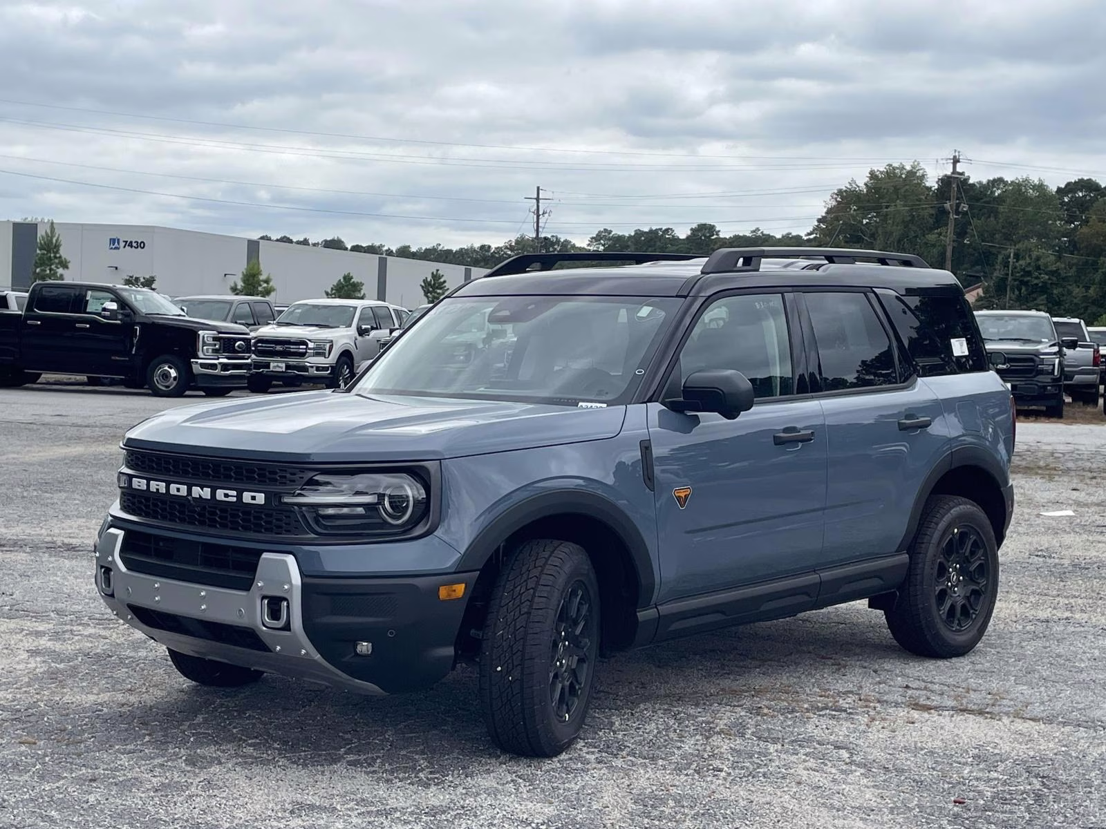 2025 Azure Gray Metallic Ford Bronco Sport Badlands 4X4 SUV