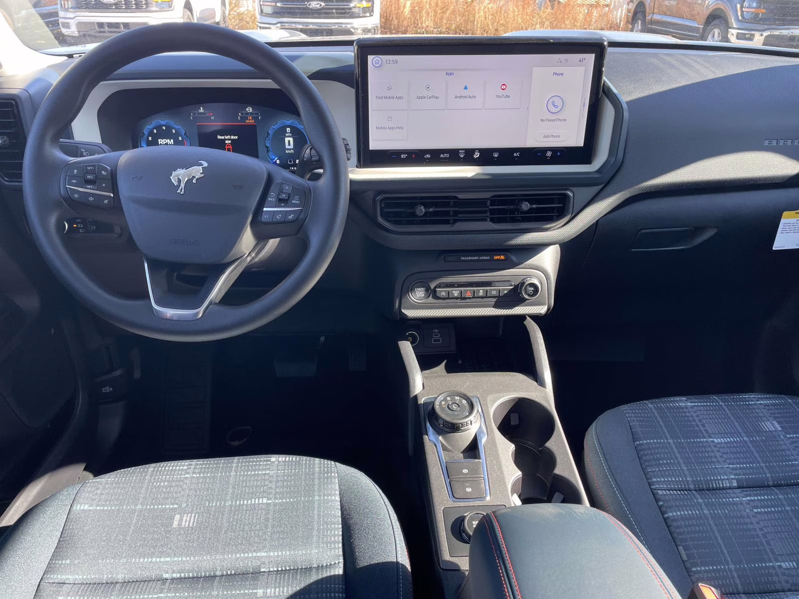 2025 Azure Gray Metallic Ford Bronco Sport Heritage 4X4 SUV