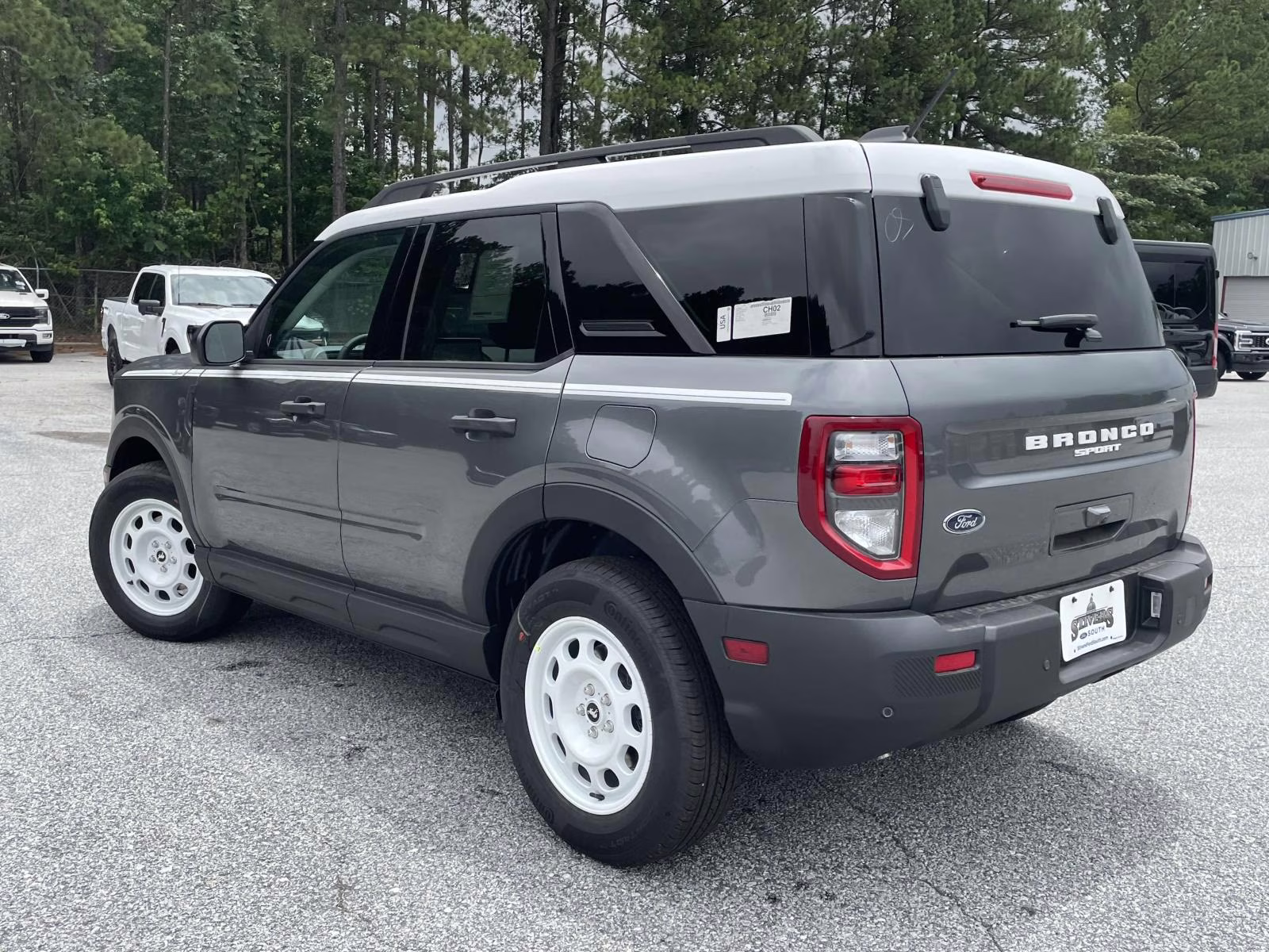 2025 Carbonized Gray Metallic Ford Bronco Sport Heritage 4X4 SUV