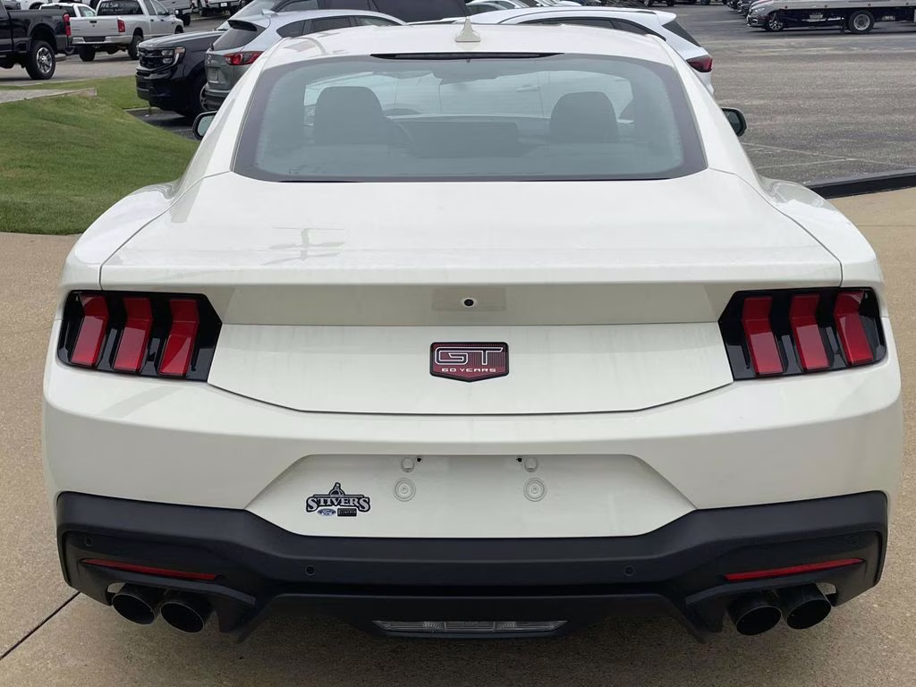 2025 Wimbledon White Ford Mustang GT Premium RWD Coupe
