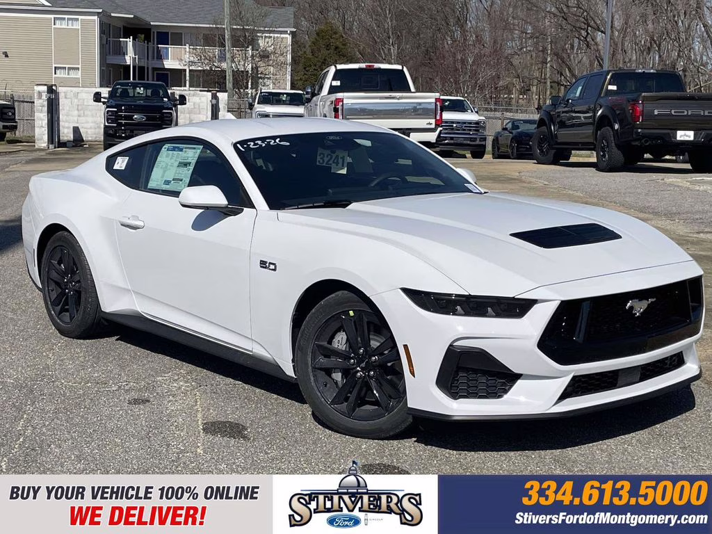 2026 Oxford White Ford Mustang GT RWD Coupe