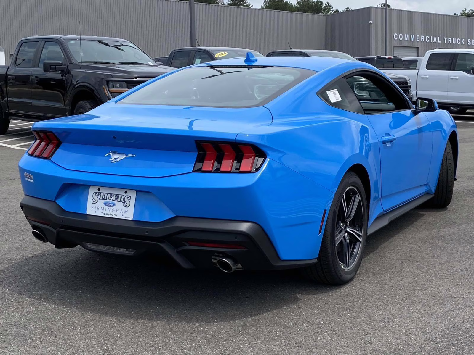 2025 Grabber Blue Metallic Ford Mustang EcoBoost RWD Coupe