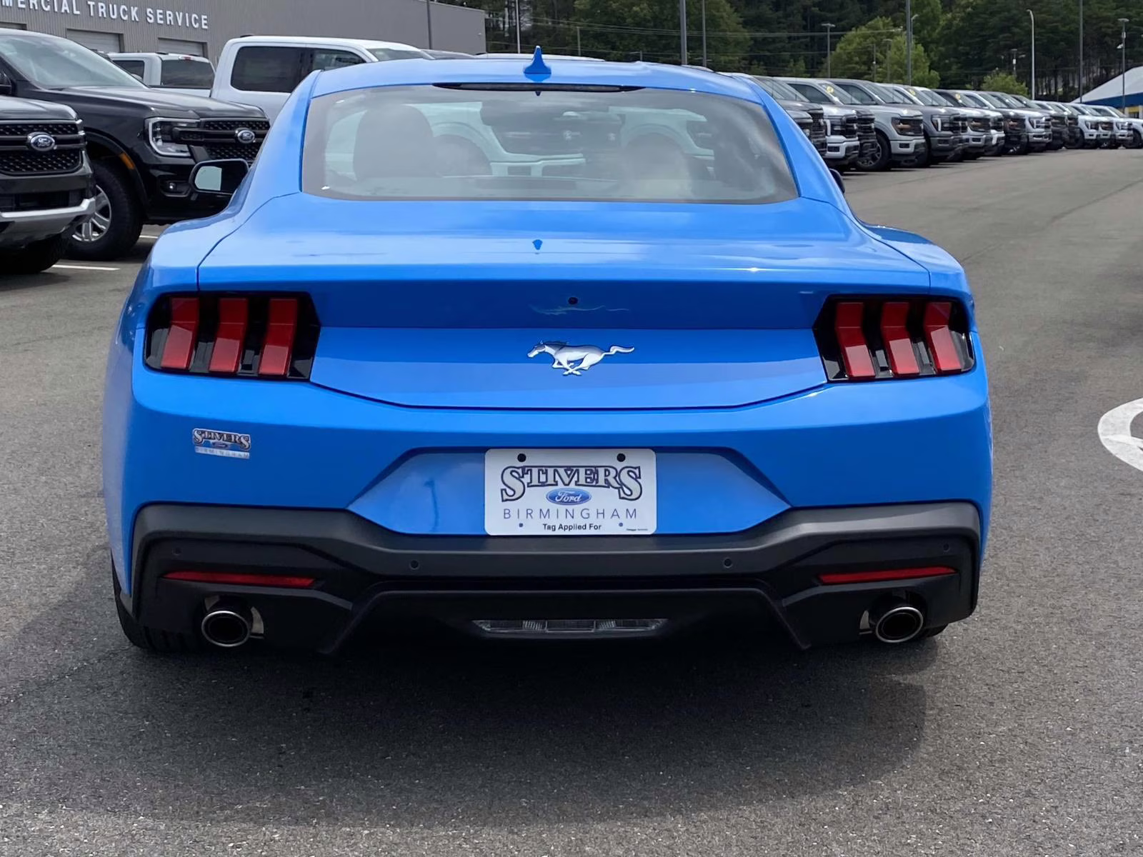 2025 Grabber Blue Metallic Ford Mustang EcoBoost RWD Coupe