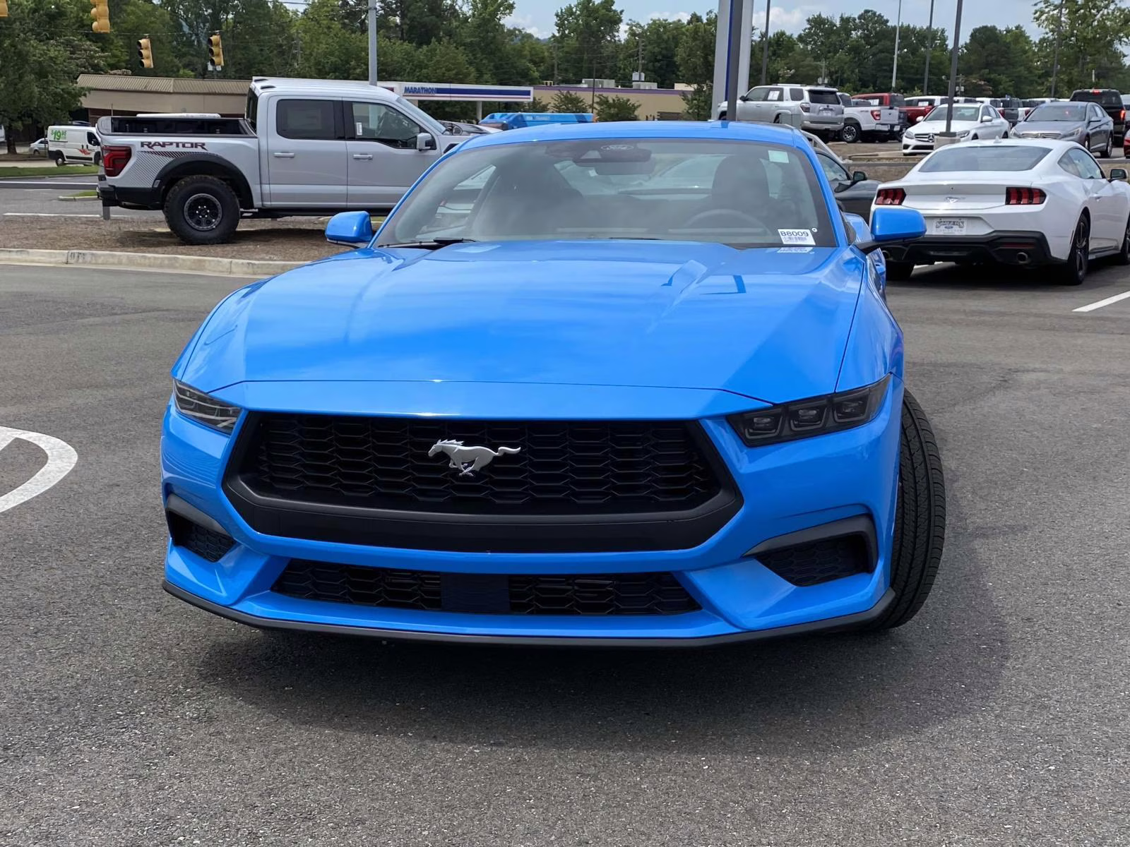 2025 Grabber Blue Metallic Ford Mustang EcoBoost RWD Coupe