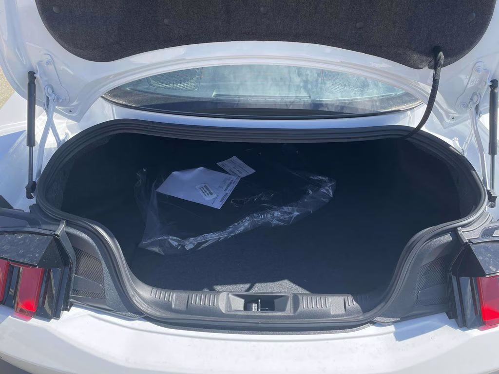 2025 Oxford White Ford Mustang EcoBoost RWD Coupe