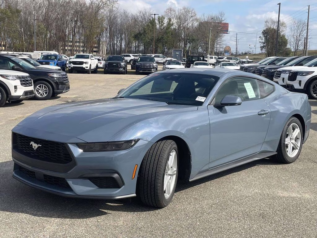 2026 Vapor Blue Metallic Ford Mustang EcoBoost RWD Coupe