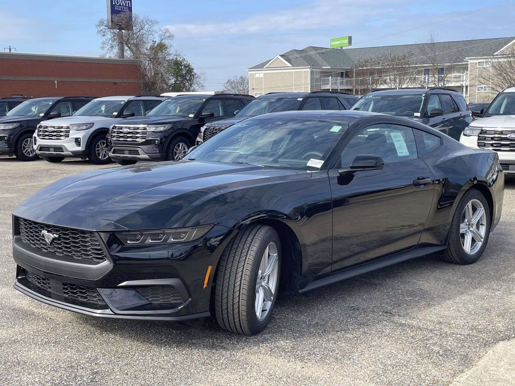 2026 Shadow Black Ford Mustang EcoBoost RWD Coupe
