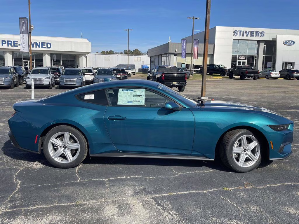 2026 Adriatic Blue Metallic Ford Mustang EcoBoost RWD Coupe