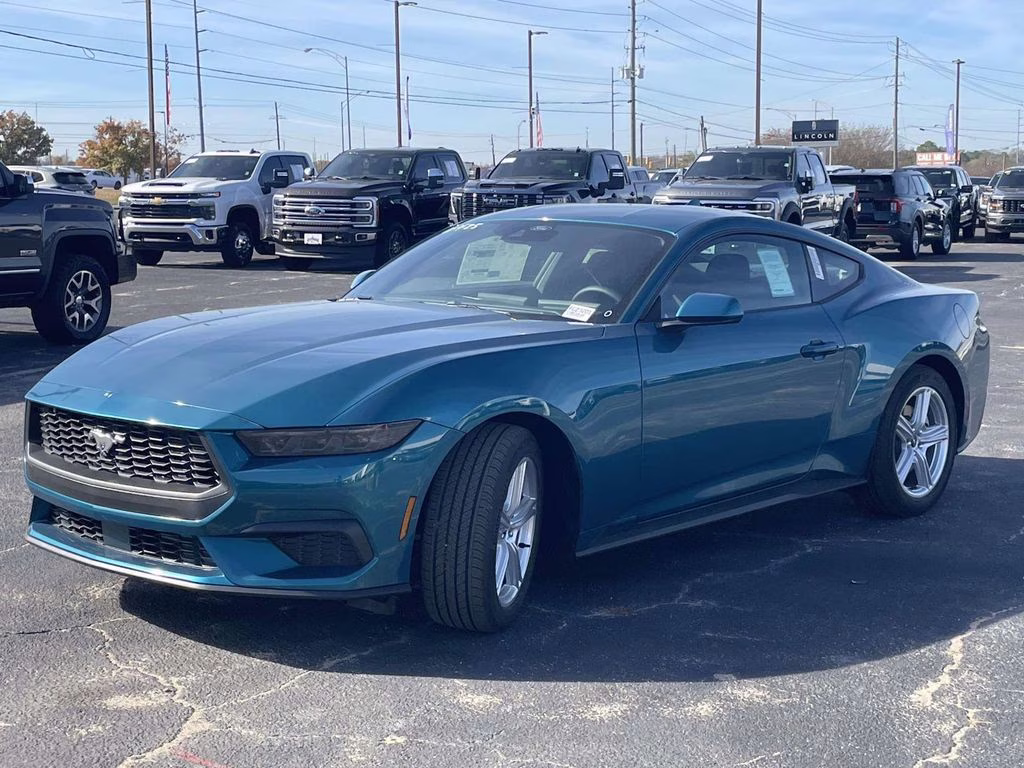 2026 Adriatic Blue Metallic Ford Mustang EcoBoost RWD Coupe