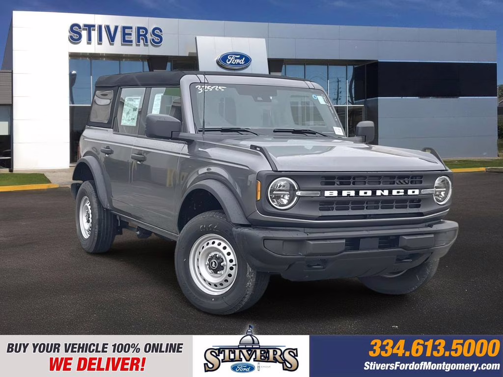 2025 Carbonized Gray Metallic Ford Bronco Base 4X4 SUV