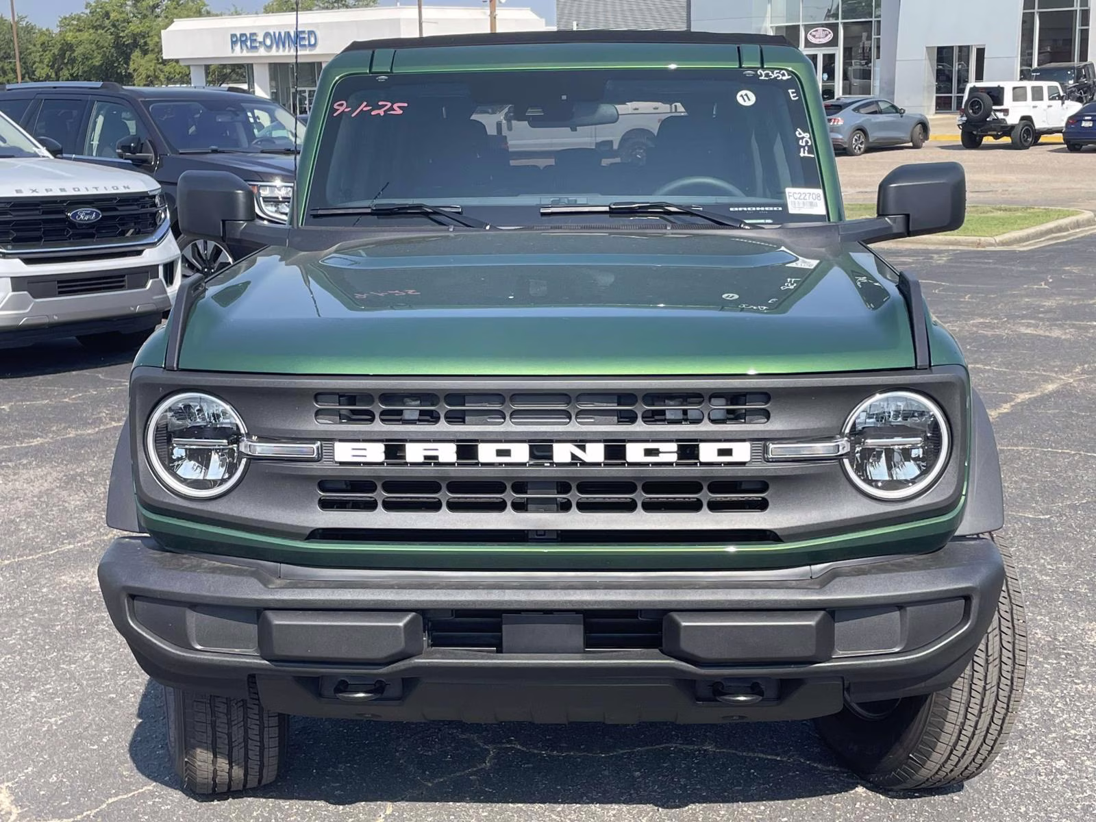 2025 Eruption Green Metallic Ford Bronco Base 4X4 SUV