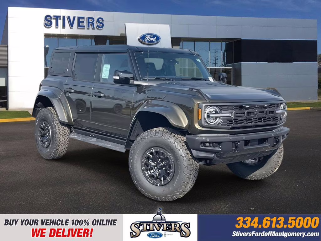 2025 Shelter Green Metallic Ford Bronco Raptor 4X4 SUV