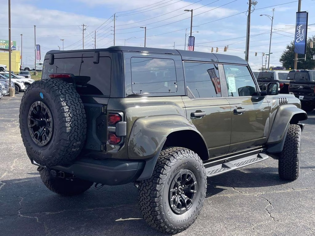 2025 Shelter Green Metallic Ford Bronco Raptor 4X4 SUV