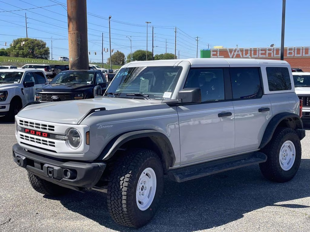 2026 Avalanche Gray Ford Bronco Heritage Edition 4X4 SUV