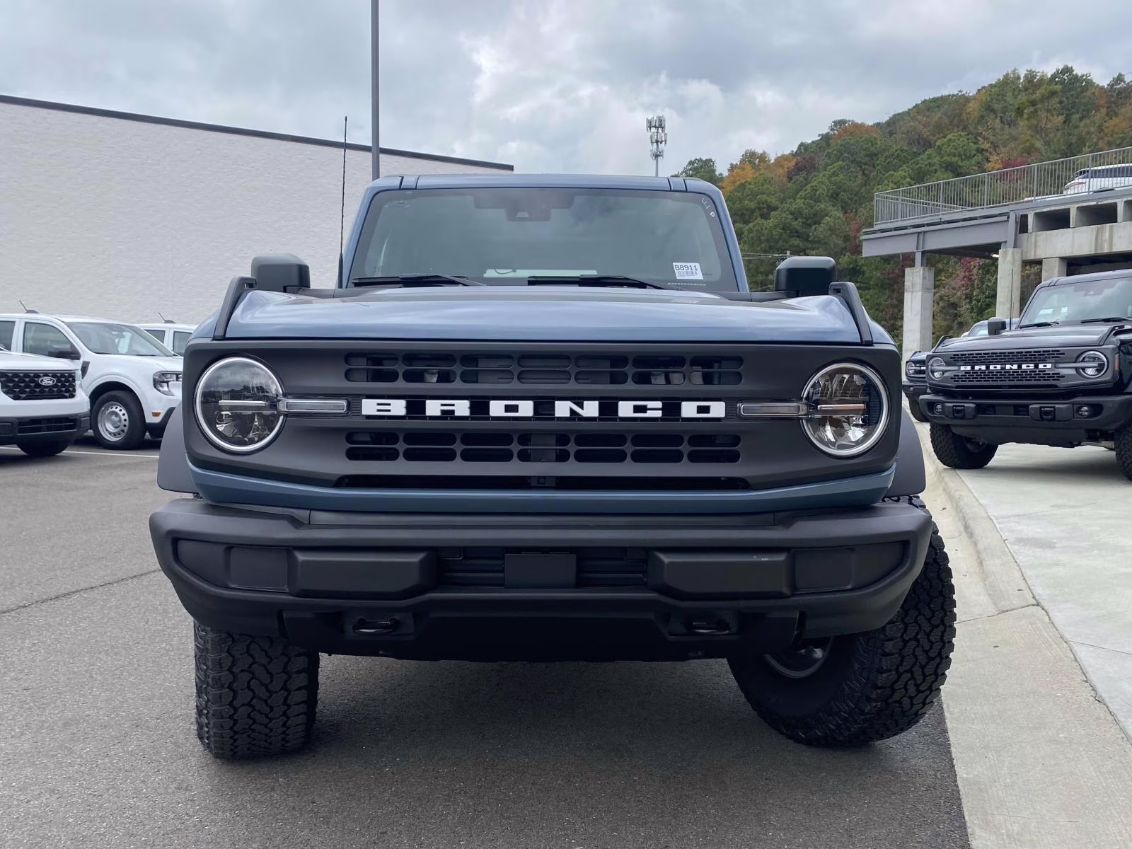 2025 Azure Gray Metallic Ford Bronco Base 4X4 SUV