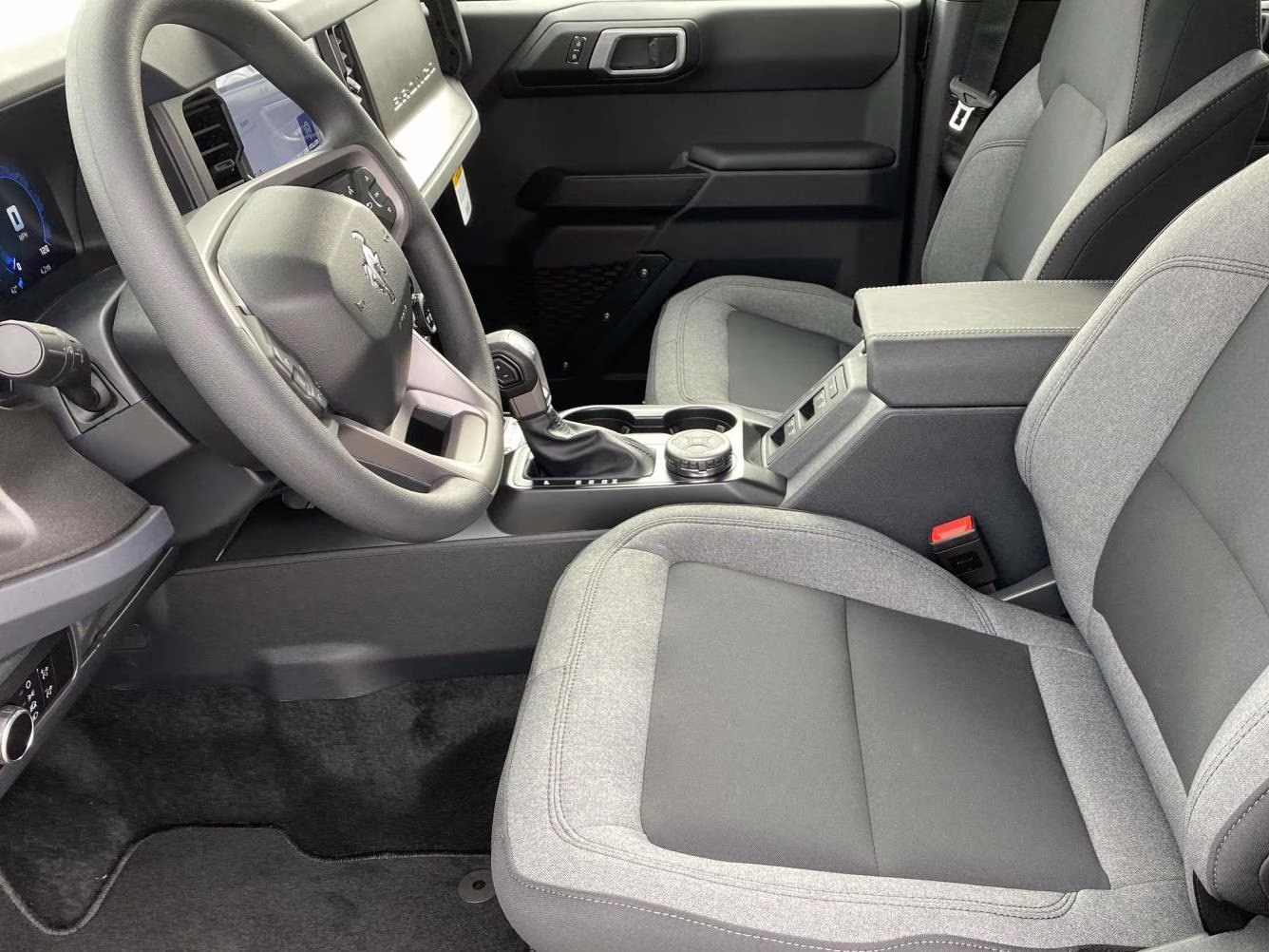 2025 Azure Gray Metallic Ford Bronco Base 4X4 SUV