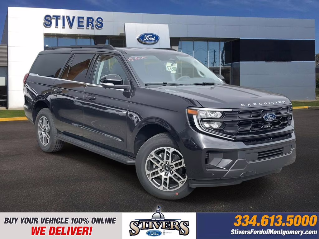 2026 Dark Matter Gray Metallic Ford Expedition Max Active RWD SUV