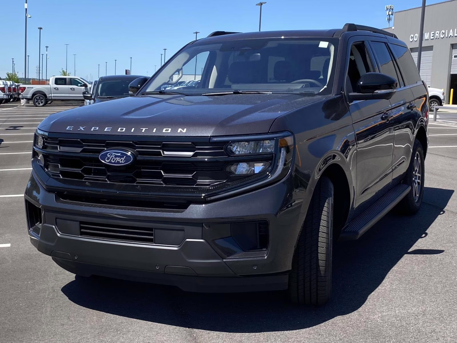 2025 Dark Matter Gray Metallic Ford Expedition Active RWD SUV