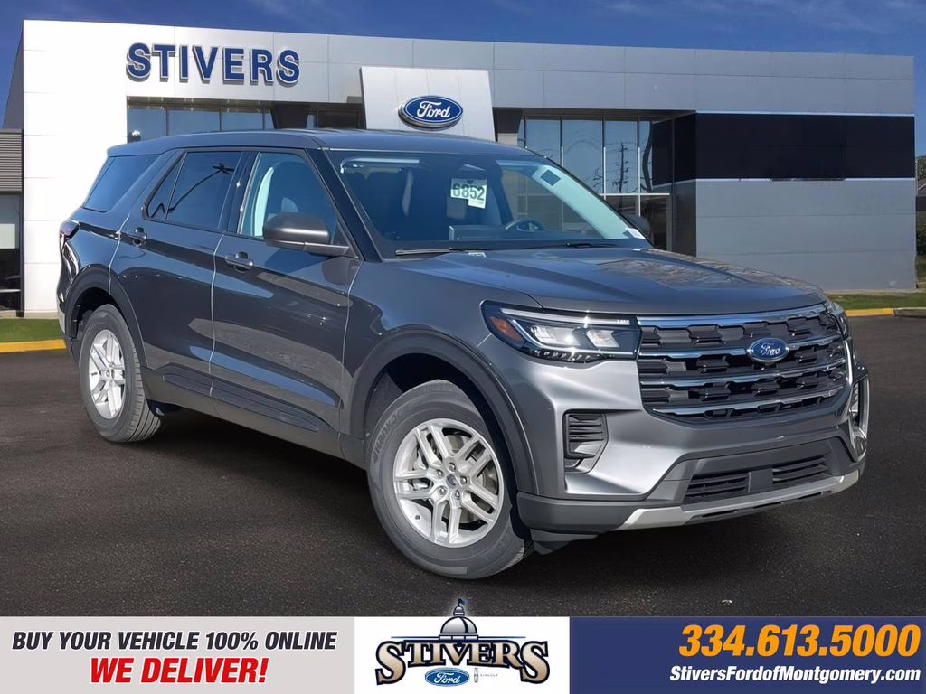 2026 Carbonized Gray Metallic Ford Explorer Active RWD SUV