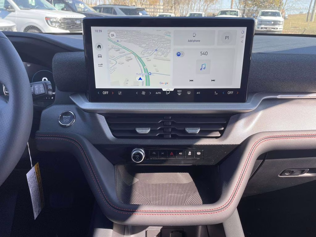 2026 Star White Metallic Tri-Coat Ford Explorer ST-Line RWD SUV