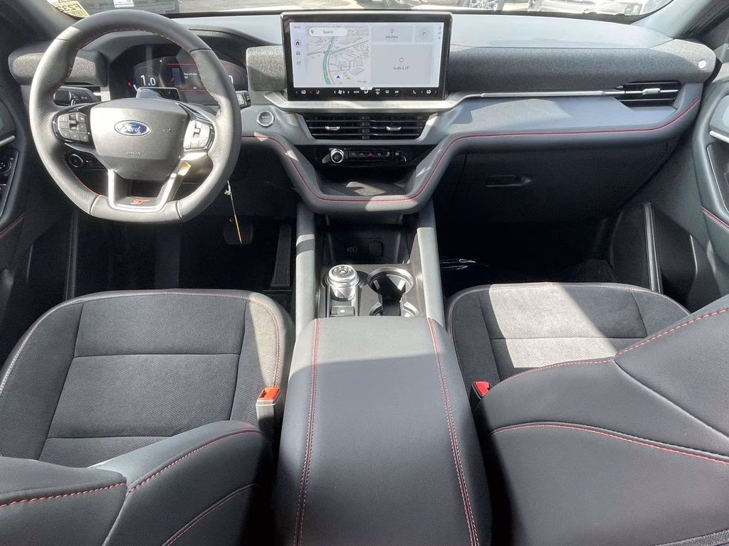 2026 Star White Metallic Tri-Coat Ford Explorer ST 4X4 SUV