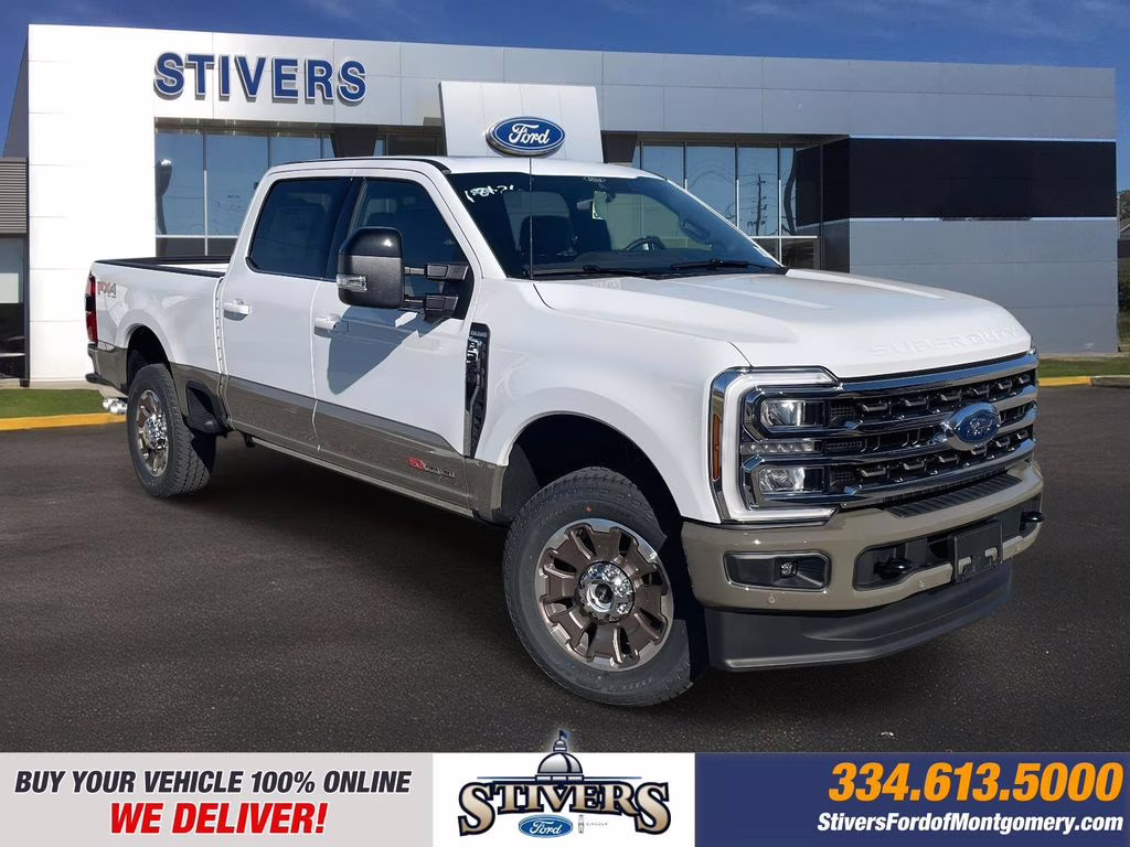 2026 Oxford White Ford Super Duty F-250 SRW King Ranch 4X4 Truck