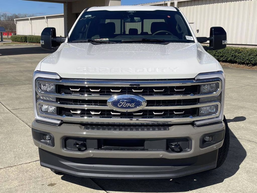 2026 Star White Metallic Tri-Coat Ford Super Duty F-350 SRW King Ranch 4X4 Truck