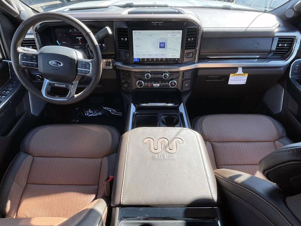 2026 Star White Metallic Tri-Coat Ford Super Duty F-350 SRW King Ranch 4X4 Truck