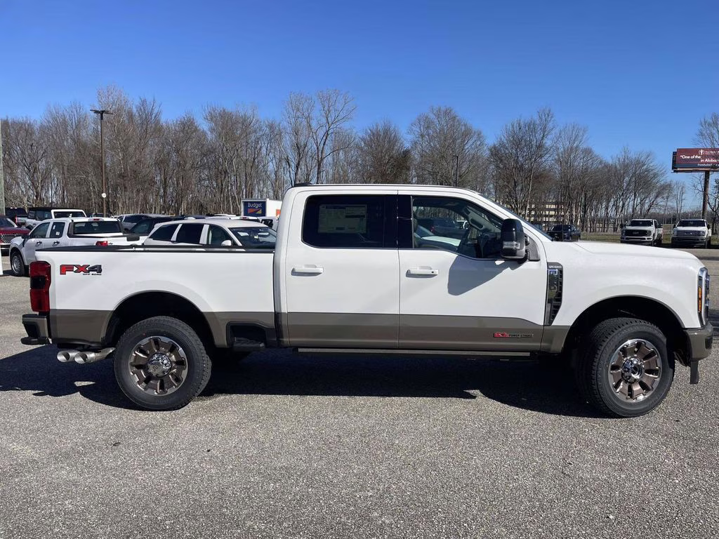 2026 Star White Metallic Tri-Coat Ford Super Duty F-350 SRW King Ranch 4X4 Truck