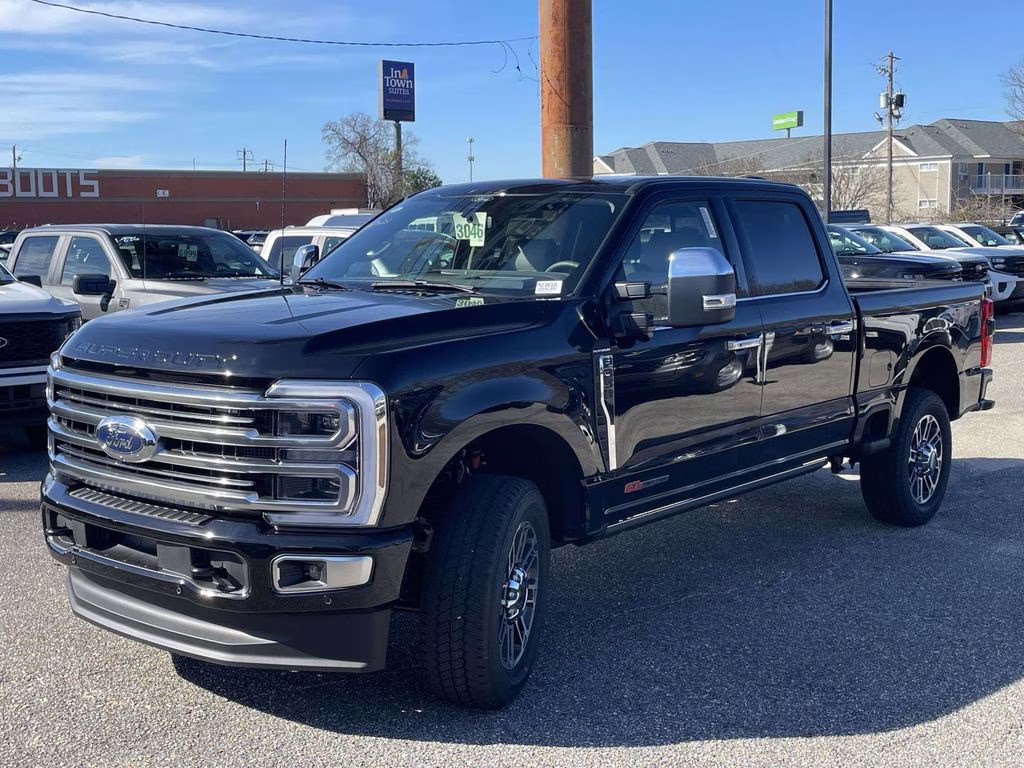 2026 Agate Black Metallic Ford Super Duty F-350 SRW Platinum 4X4 Truck