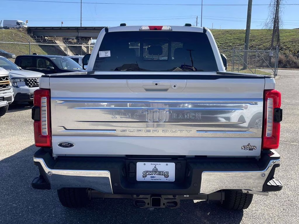2026 Star White Metallic Tri-Coat Ford Super Duty F-350 SRW King Ranch 4X4 Truck