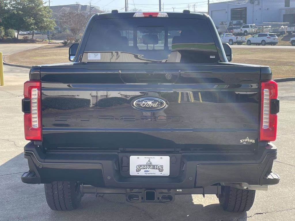 2026 Agate Black Metallic Ford Super Duty F-350 SRW Lariat 4X4 Truck