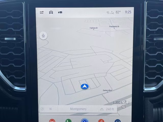 2025 Shadow Black Ford Ranger XLT 4X4 Truck