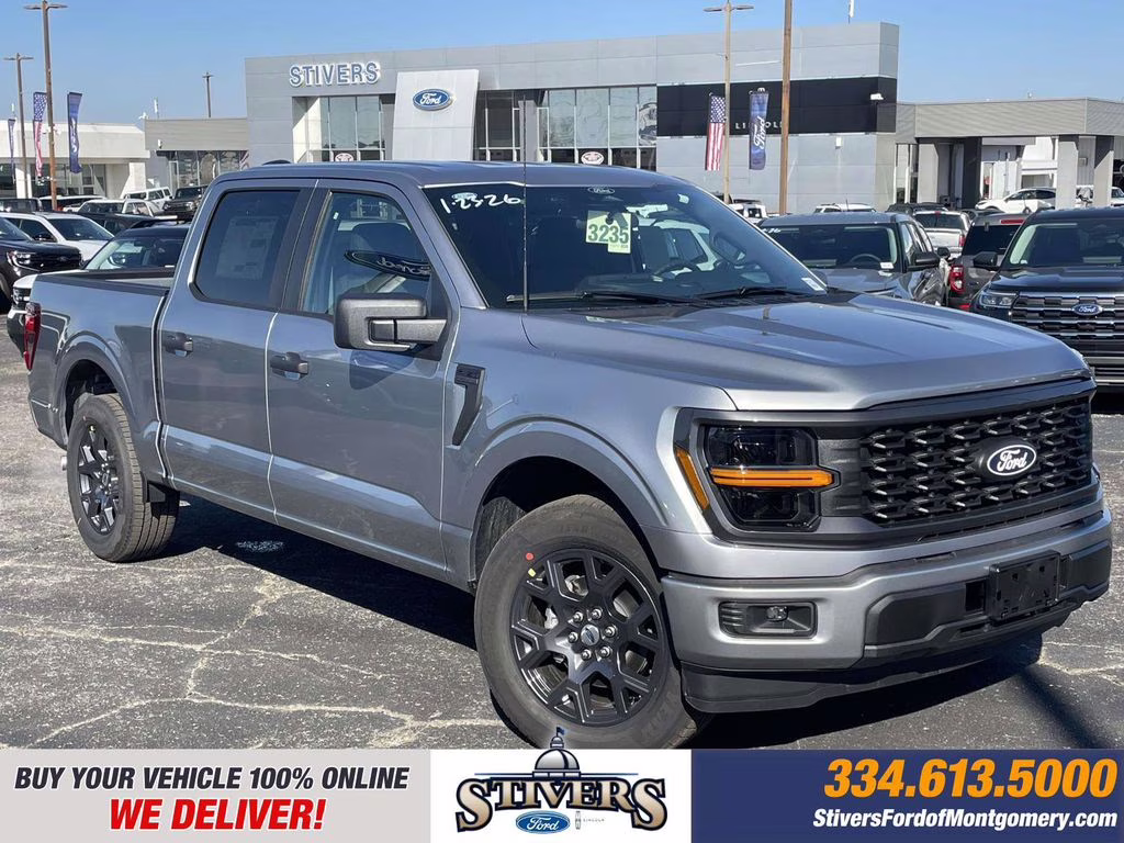 2026 Iconic Silver Metallic Ford F-150 STX RWD Truck