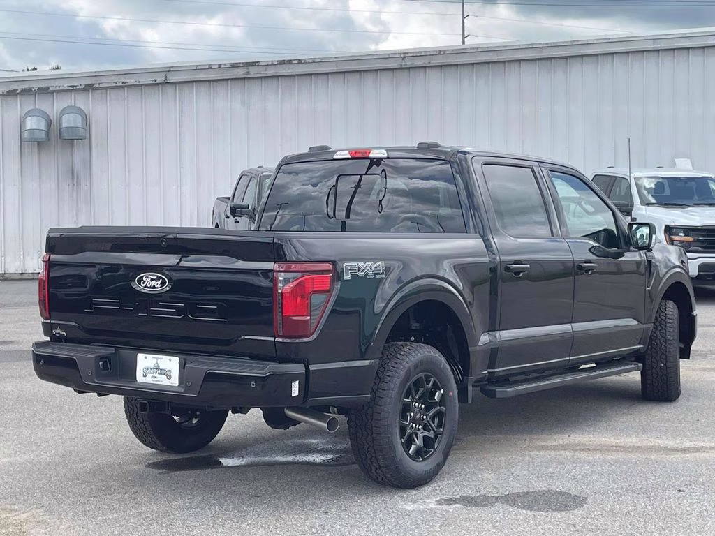 2025 Black Metallic Ford F-150 XLT 4X4 Truck